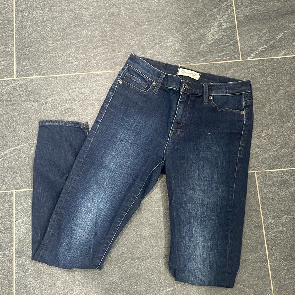 Madewell Dark wash skinny jeans